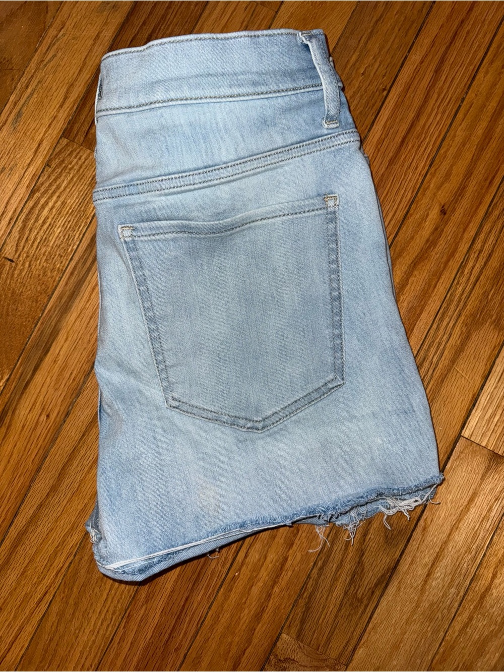 Express Light Wash Denim Shirts Size 10 - Picture 6 of 6